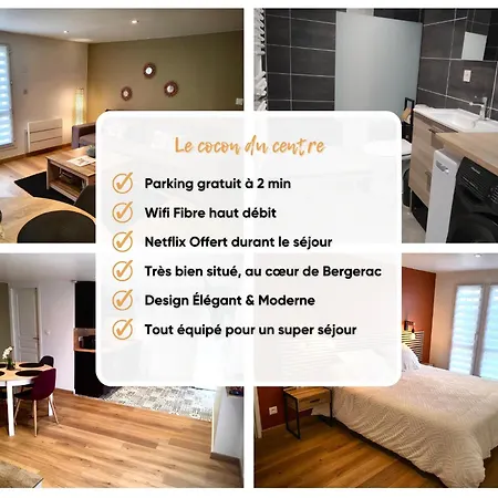 Apartmán Le Cocon Du Centre 2-4 Personnes *