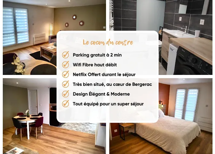 Daire Le Cocon Du Centre 2-4 Personnes *